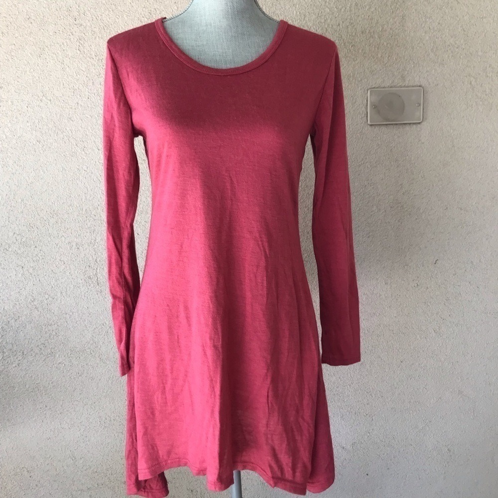 Tunic‎ Dress Long Sleeve Asymmetrical Hem Whimsigoth - Size Medium